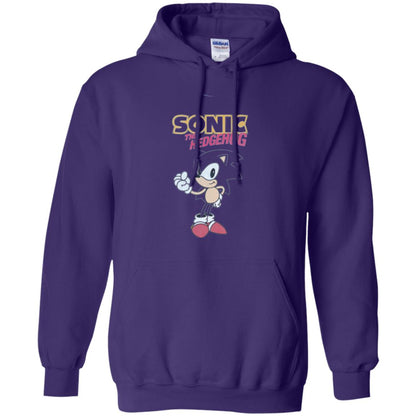 Movie T-shirt Sonic The Hedgehog Purple