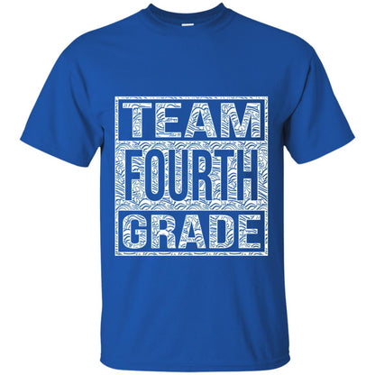 Team 4th Grade Shirt Royal
