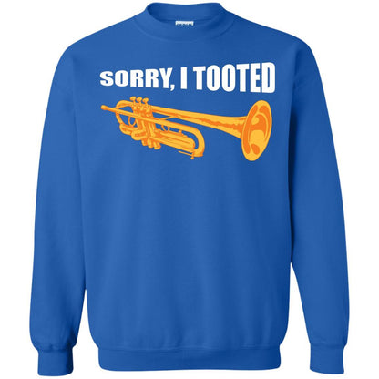 Trumpet Lovers T-Shirt Sorry, I Tooted Royal