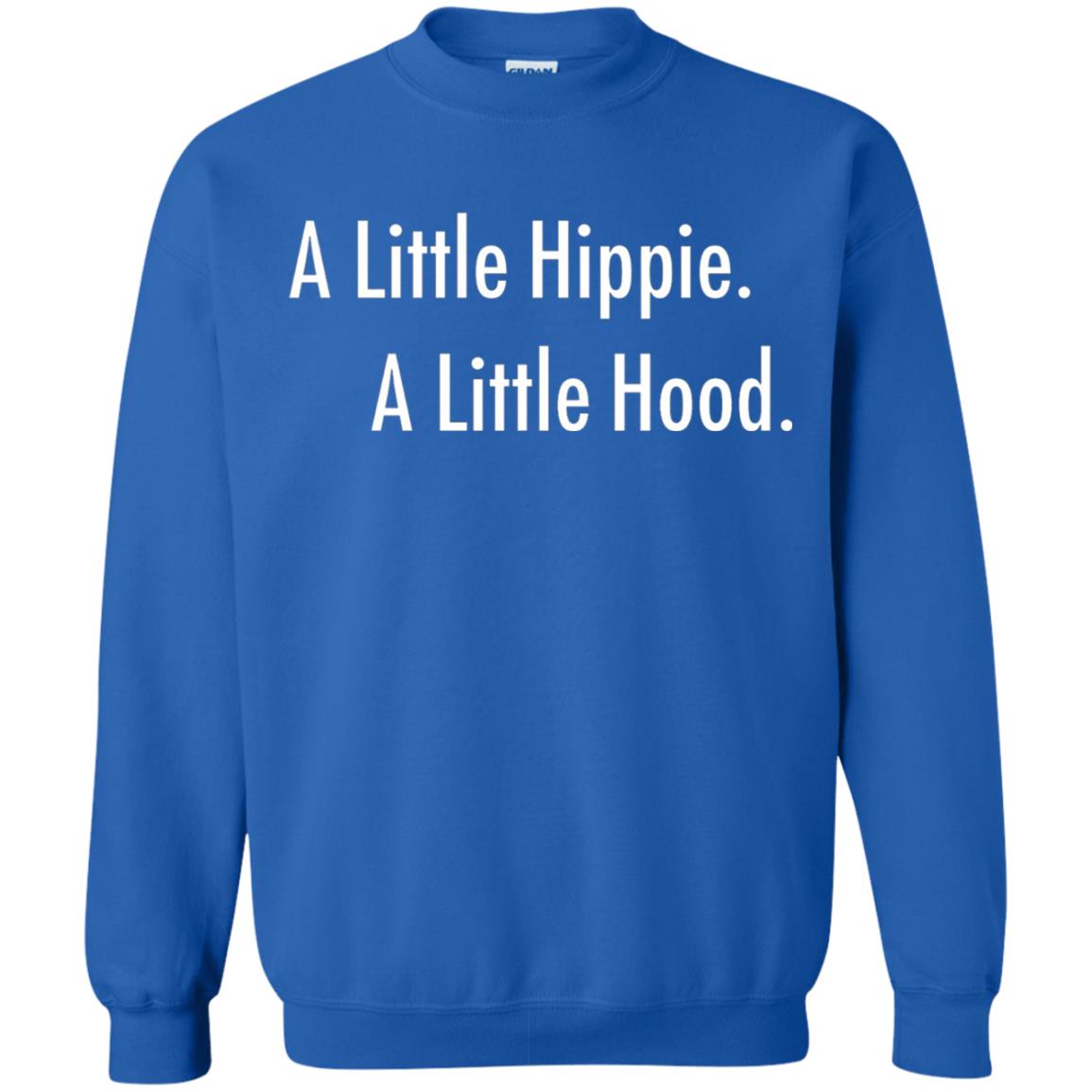 A Little Hippie A Little Hood Shirt Royal