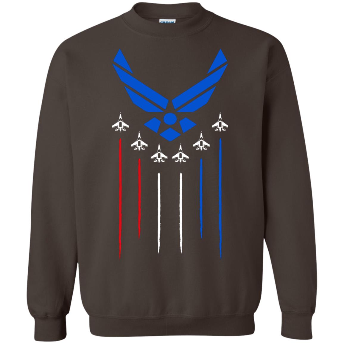Air Force America Military Shirt Dark Chocolate