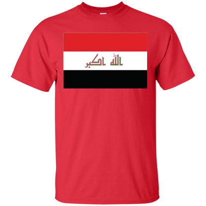 Iraqi Flag T-shirt Red