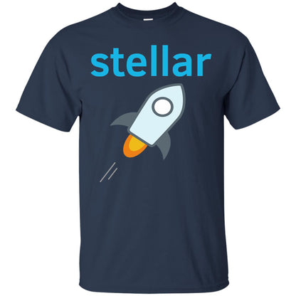 Hodl Stellar Lumens Xlm Crypto Investing T-shirt Navy