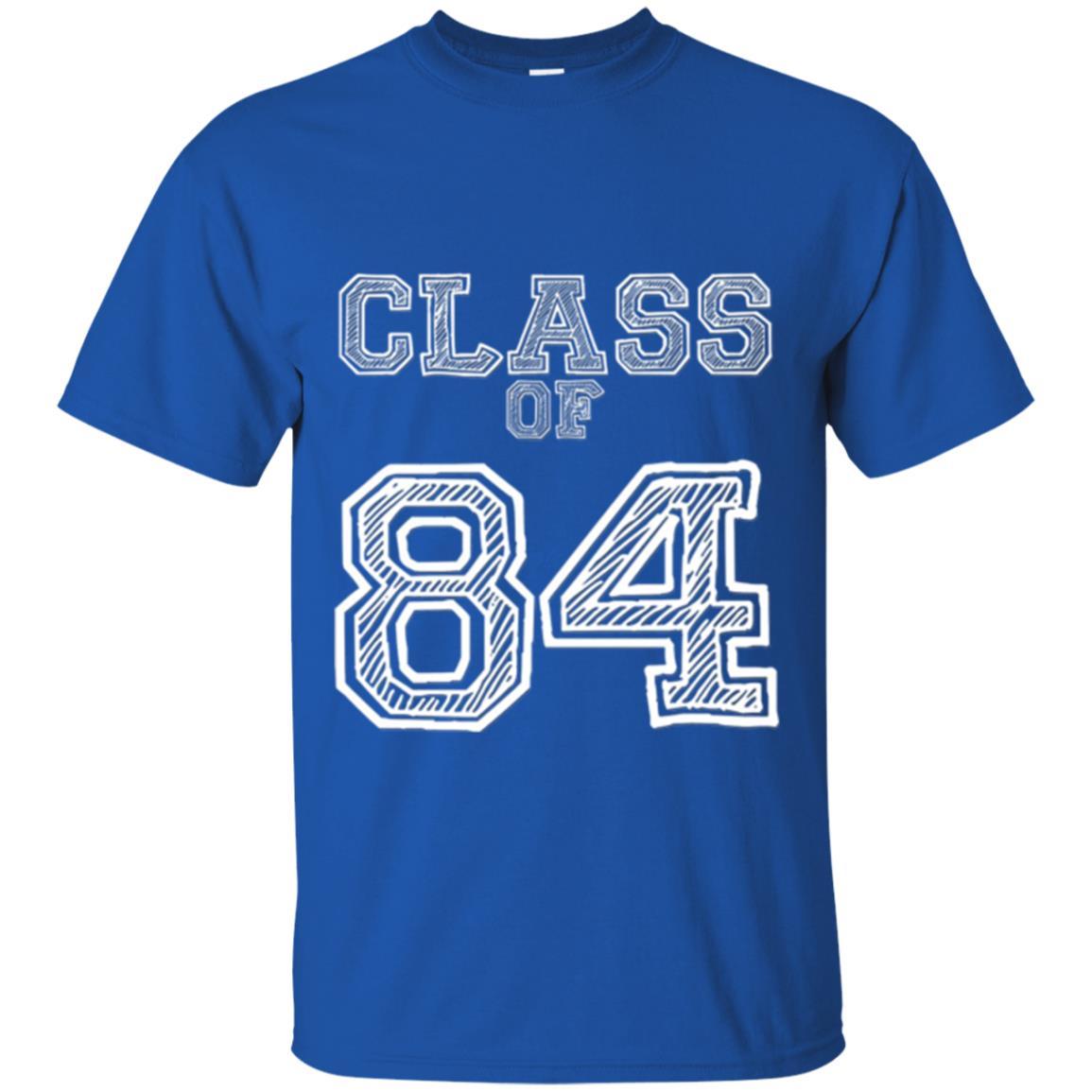 Class Of 1984 Reunion T-shirt Royal