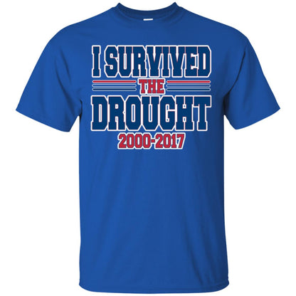 Buffalo Playoff T-shirt I Survived The Drought Royal