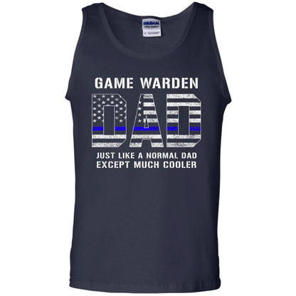 Game Warden Dad Normal Cooler Fathers Day Tbl Shirt Navy