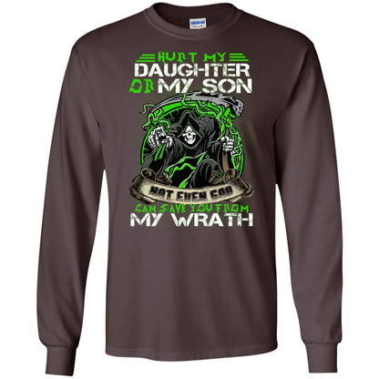 Hurt My Daughter Or My Son Even God Can Save You From My Wrath Dark Chocolate