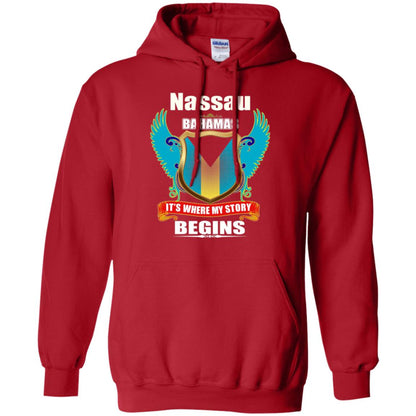 Bahamian T-shirt Nassau Bahamas T-shirt Red