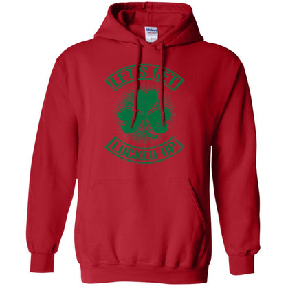 Let_s Get Lucked Up St. Patrick_s Day T-shirt Red