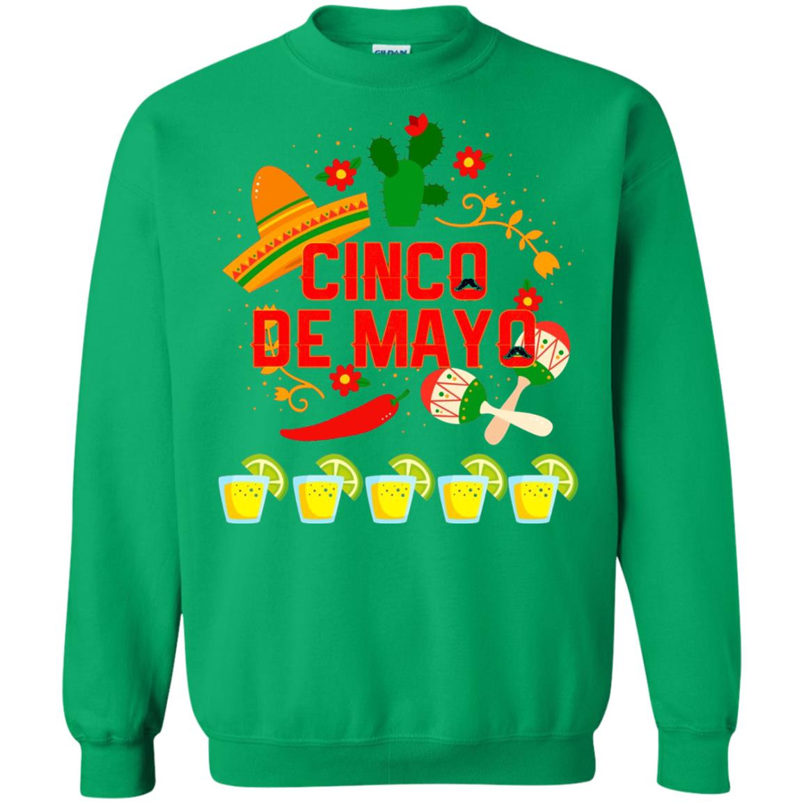 Fiesta Cinco De Mayo T-shirt Irish Green
