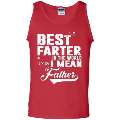 Best Farter In The World Oops I Mean Father Daddy Shirt Red