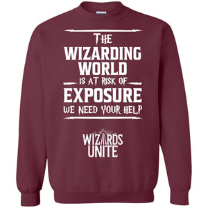 The Wizarding World Is At Risk Of Exposure Harry Potter T-shirt