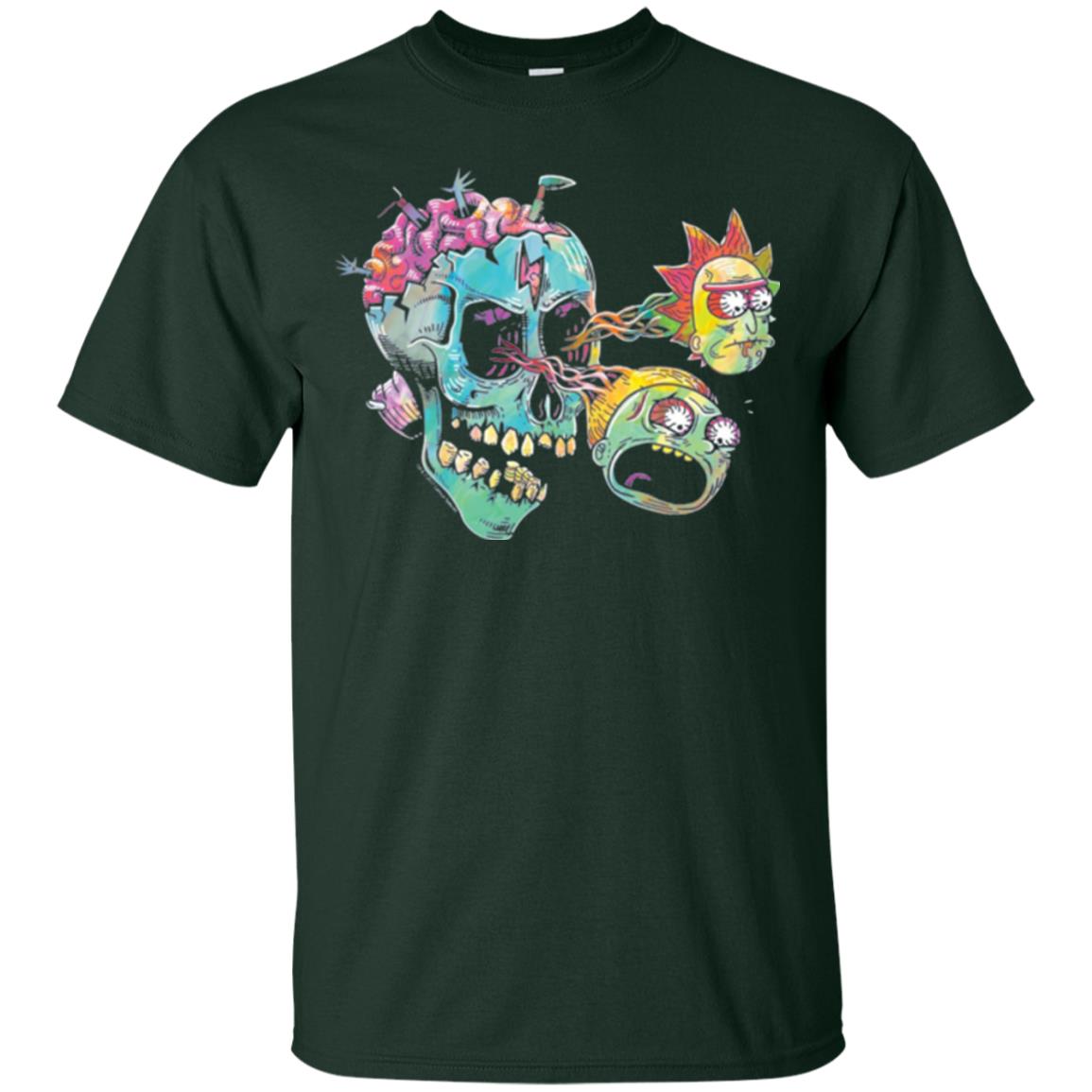 Movie T-shirt Eyeballs Forest Green