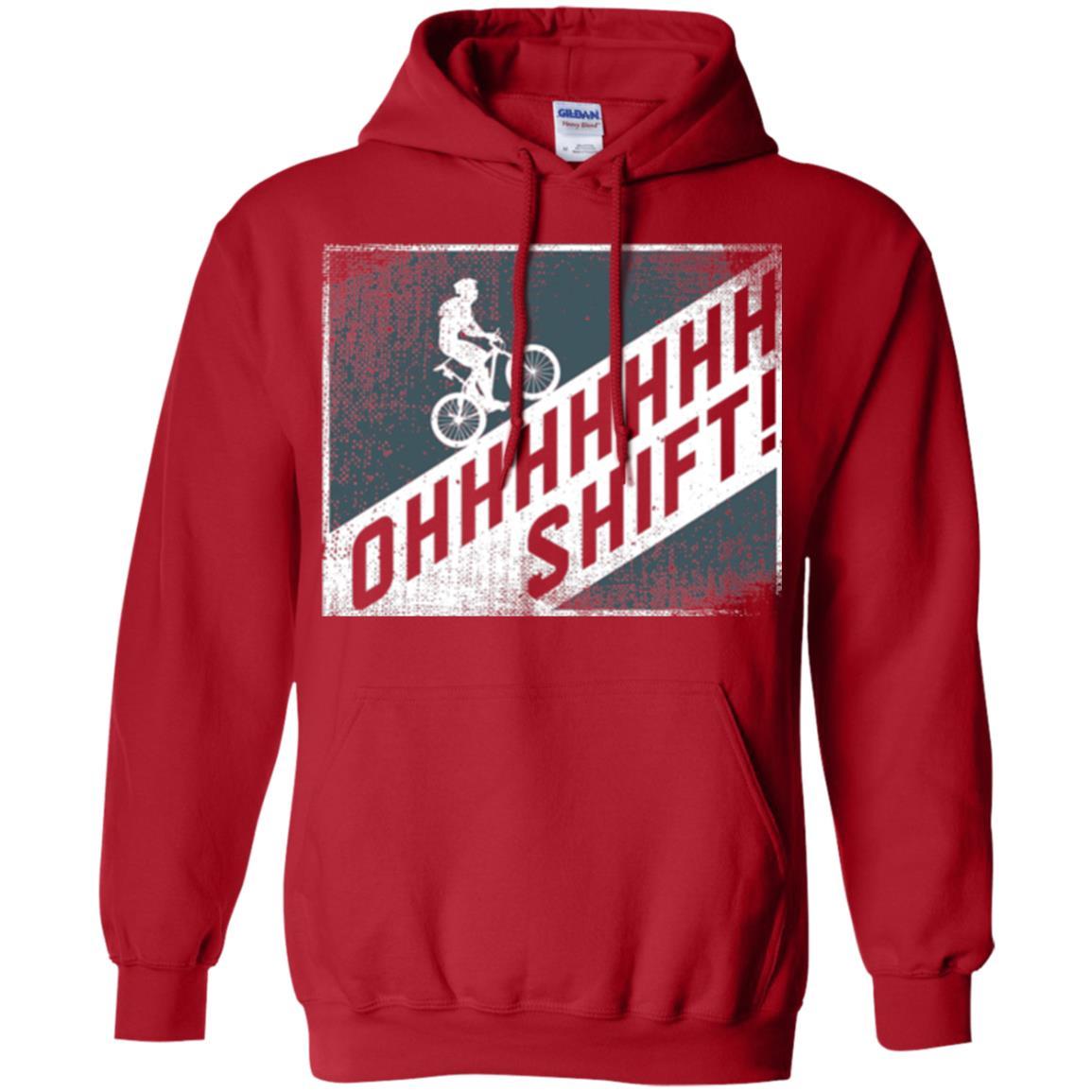 Cyclist T-shirt Oh Shift Red