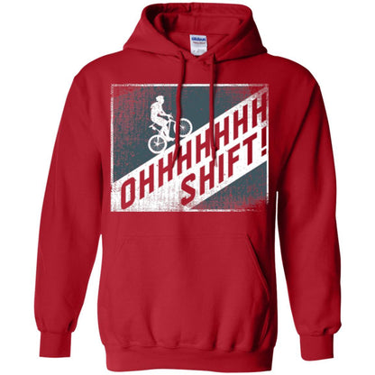 Cyclist T-shirt Oh Shift Red