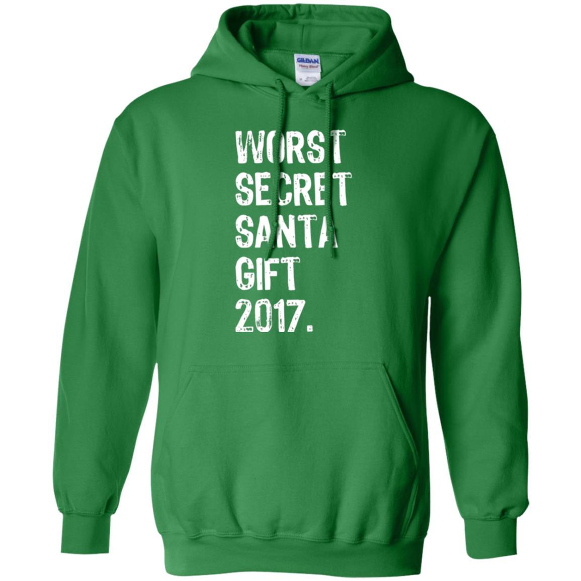 Christmas T-shirt Worst Secret Santa Gift 2017 Irish Green