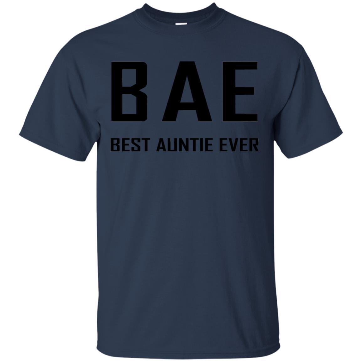 Best Aunt Ever Family Shirt Navy