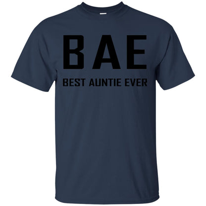 Best Aunt Ever Family Shirt Navy