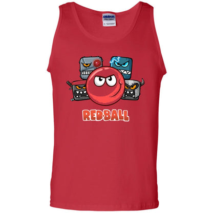 Red Ball 4 The Crew Game Lover T-shirt Red