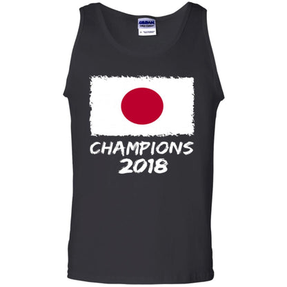 Football Lover T-shirt Japan Champions 2018 T-shirt Black