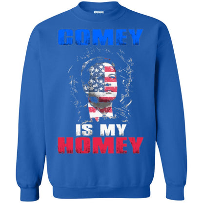 Fbi Director T-shirt Comey Is My Homey T-shirt Royal