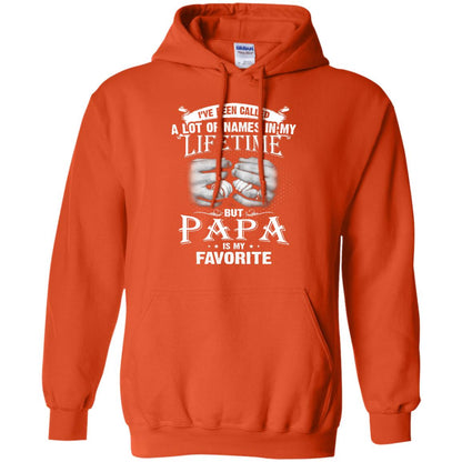 I_ve Been Called A Lot Of Names In My Lifetime Papa T-shirt Orange