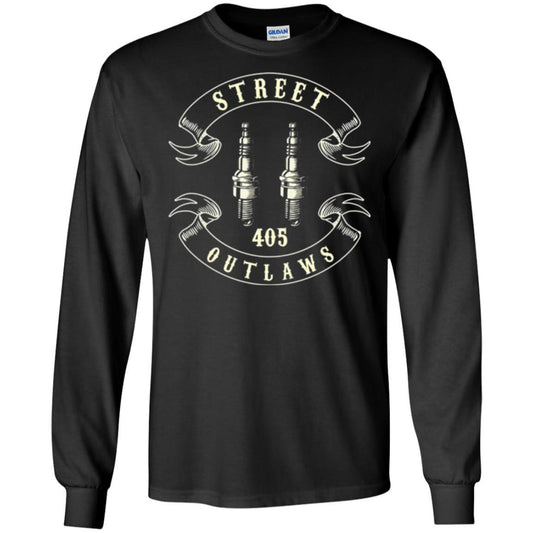 Engineer T-shirt 405 Street Outlaws Black