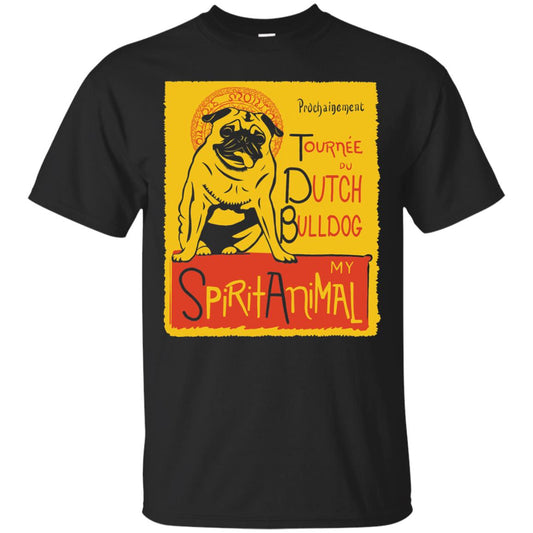Dutch Bulldog My Spirit Animal T-shirt Black