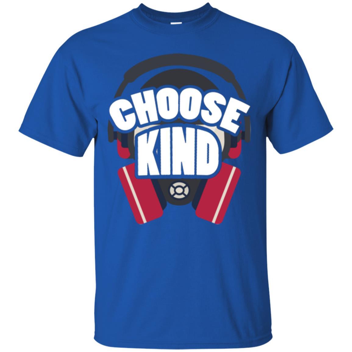 Anti Bullying T-shirt Choose Kind Royal