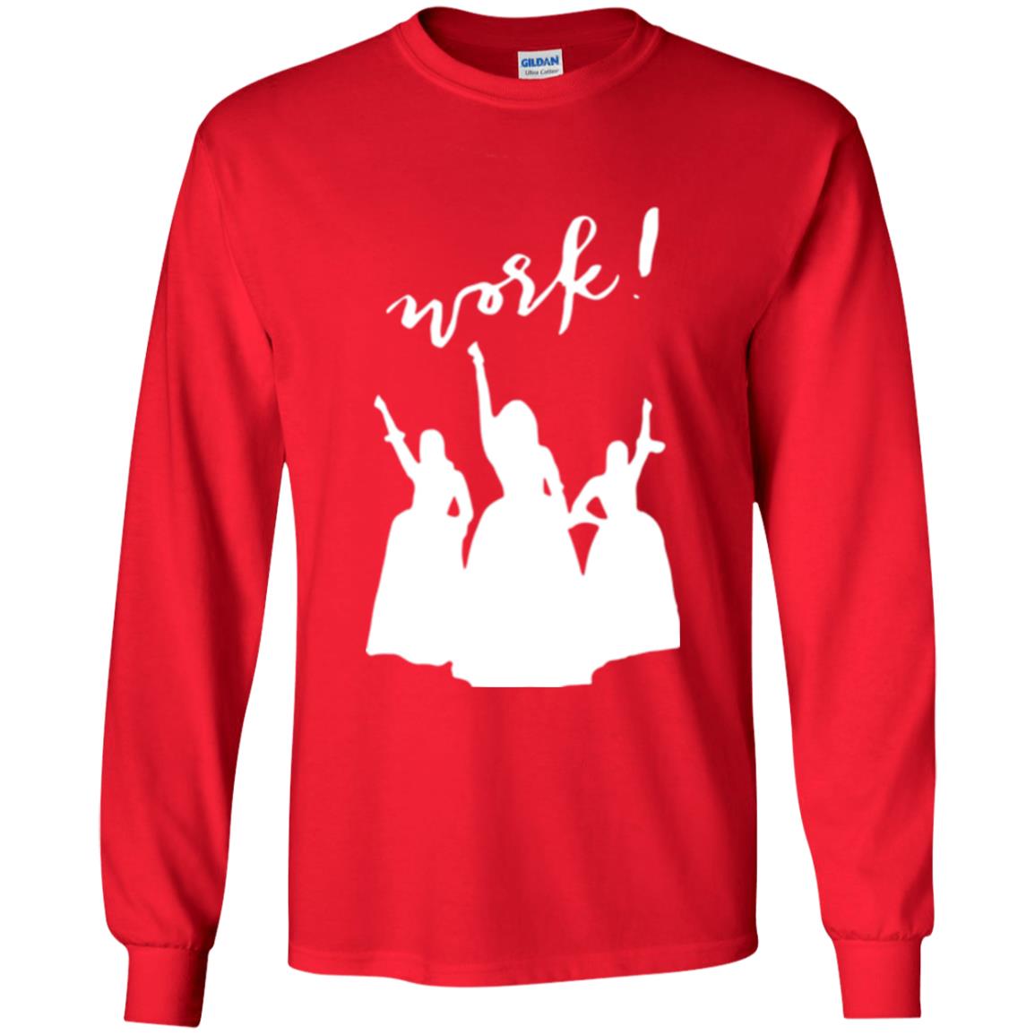 Schuyler Sisters T-shirt Work Red
