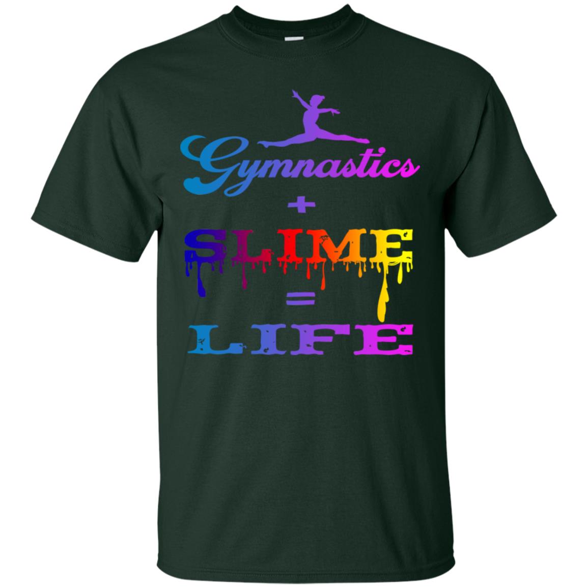 Gymnastics Smile Life Shirt For Womens Forest