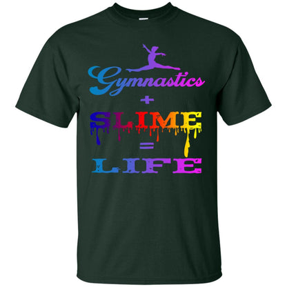 Gymnastics Smile Life Shirt For Womens Forest