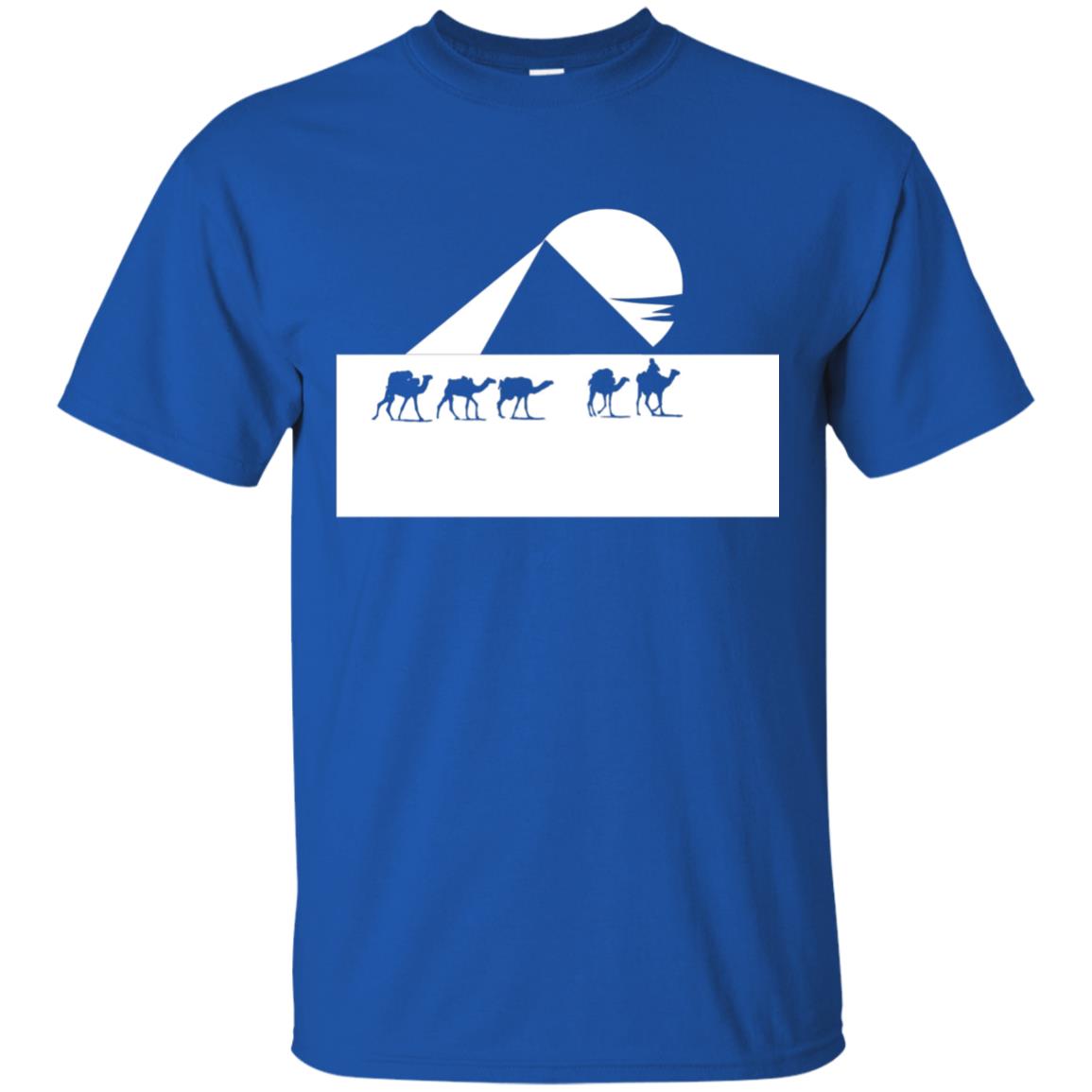 Egyptian Great Pyramid Of Giza T-shirt Royal