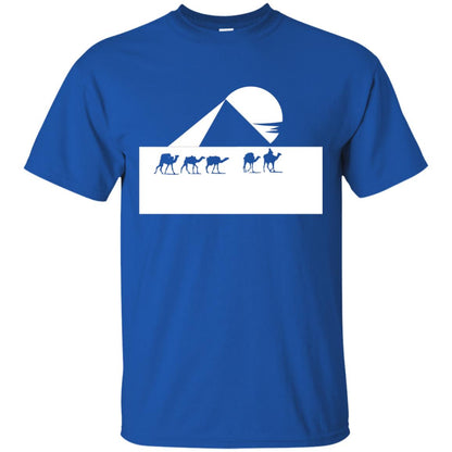 Egyptian Great Pyramid Of Giza T-shirt Royal