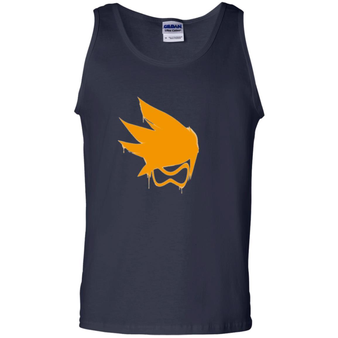 Film T-shirt Tracer Orange Spray T-shirt Navy