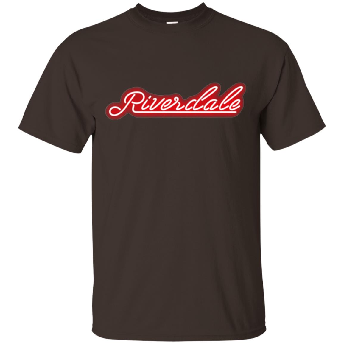 Vintage Retro T-shirt Riverdale Dark Chocolate