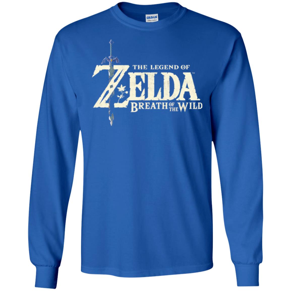 Game T-shirt Nintendo Zelda Breath Of The Wild Royal