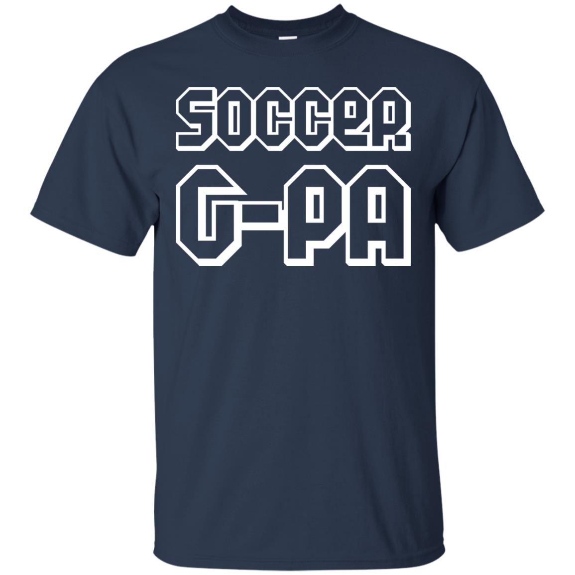 Soccer G-pa Gift Shirt For Soocer Lover Navy