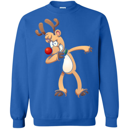 Christmas T-shirt Dabbing Reindeer Royal