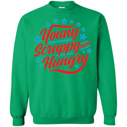 Hamilton T-shirt Young Scrappy And Hungry Irish Green