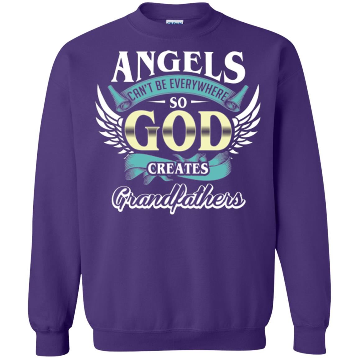 Angels Cant Be Everywhere So God Creates Grandfathers Purple