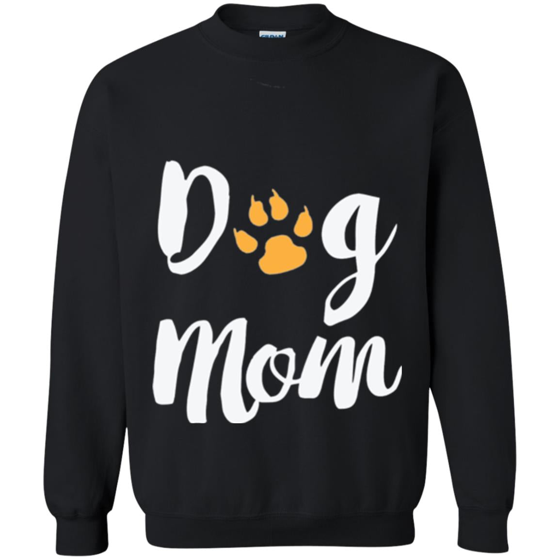 Dog Lovers T-shirt Dog Mom Black