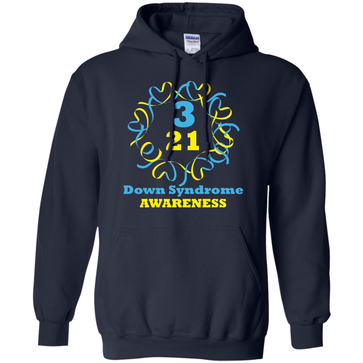 Down Syndrome Awareness T Shirt Navy