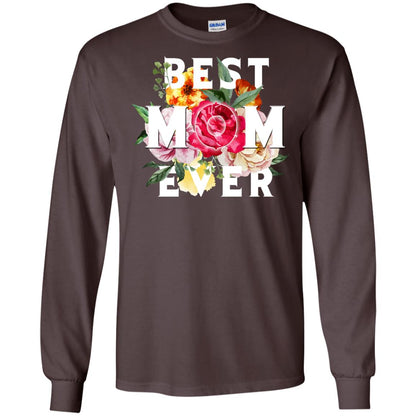 Best Mom Ever Mommy Shirt Dark Chocolate