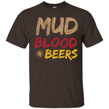 Mud Blood Beers Awesome Team T-shirt Dark Chocolate