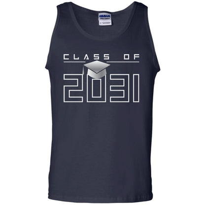 Class Of 2031 Kindergarten First Day Of School Graduate In 2031 Shirt Navy