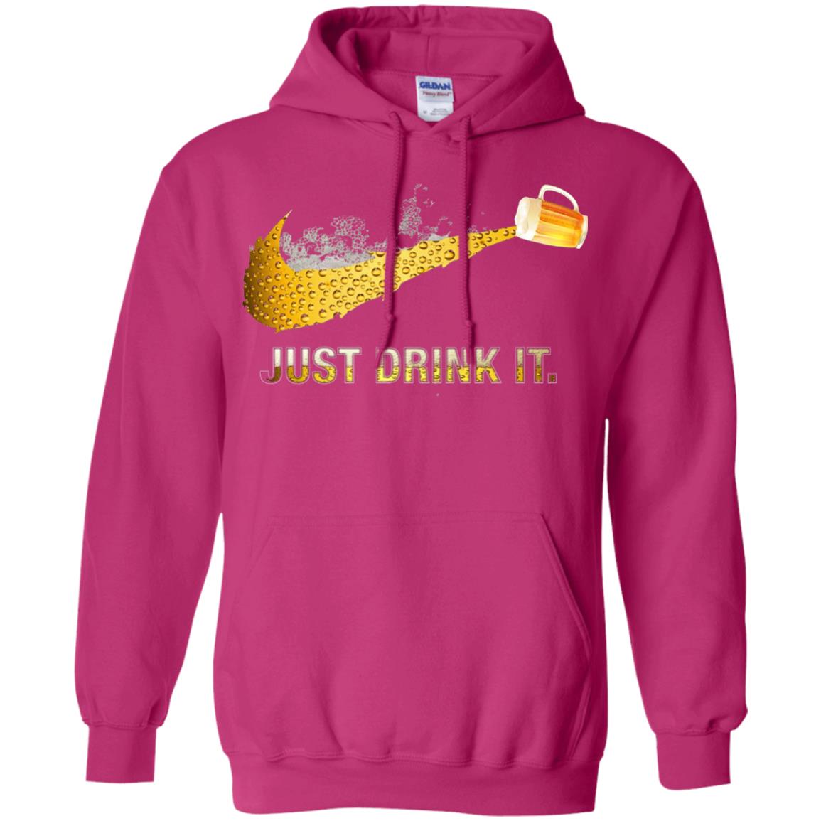 Beer Just Drink It Beer Lover T-shirt Heliconia