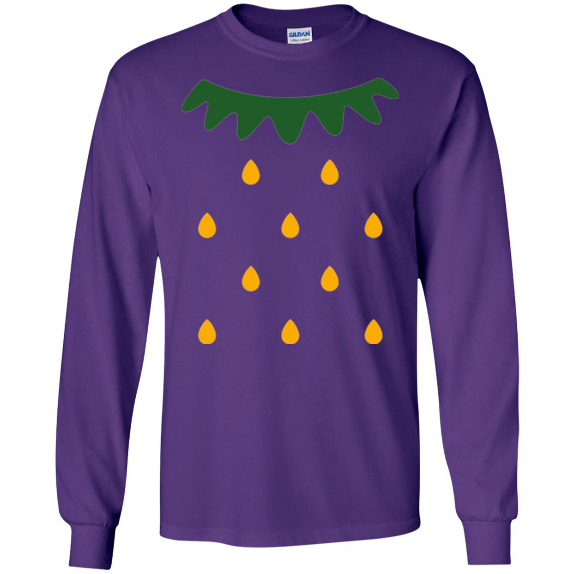 Fruit Salad Matching Set Strawberry Lover T-shirt Purple