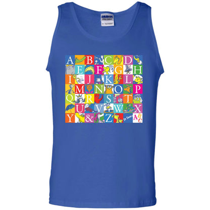 Dr. Seuss A To Z Gift Shirt For Funny Man Royal