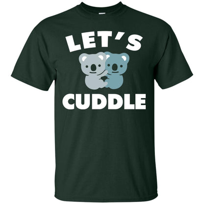 Let_s Cuddle Novelty T-shirt Forest